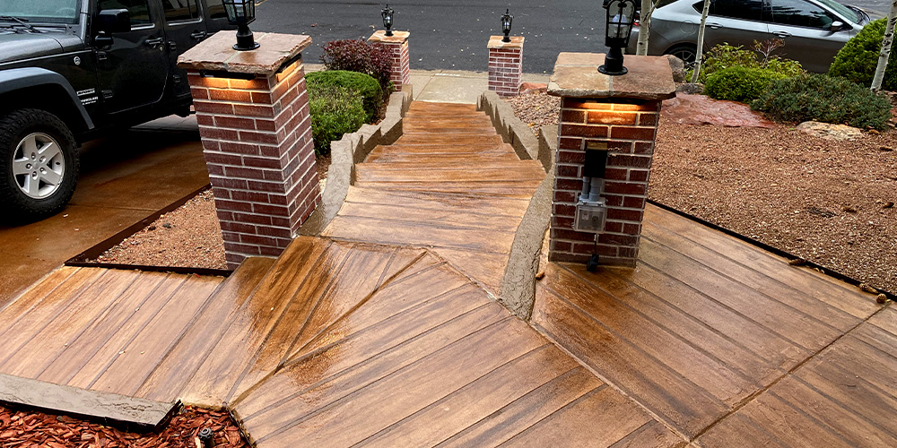 Photo of Stairs/Pathway newly created