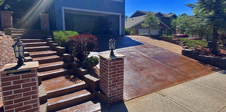 outdoor living space & stone work in Phoenix, AZ